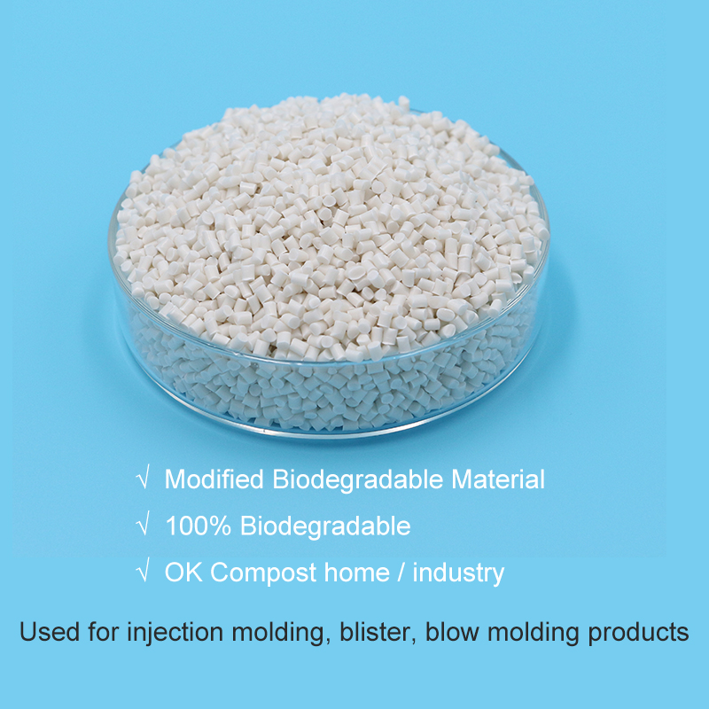 Resina biodegradable a base de almidón PLA de alta resistencia al calor de ventas calientes